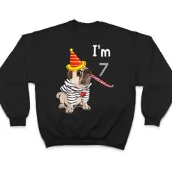 Kids 7 Year Old Gifts I'm 7th Birthday Boys Funny Pug Dog T Shirt Kids 7 Year Old Gifts I'm 7th Birthday Boys Funny Pug Dog T Shirt