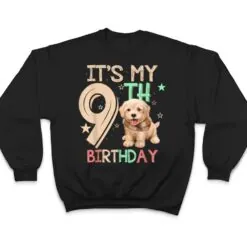 Kids It's My 9th Birthday Dog Lover Theme 9 Years Old Puppy T Shirt Kids It's My 9th Birthday Dog Lover Theme 9 Years Old Puppy T Shirt
