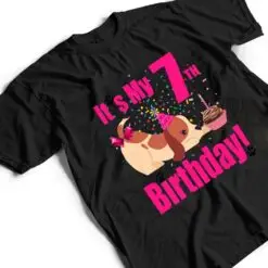 Kids it's my 7th birthday dog puppy lover (girl) 7 years old T Shirt Kids it's my 7th birthday dog puppy lover (girl) 7 years old T Shirt