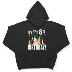 Kids its my 8th birthday toddler girl with dogs T Shirt