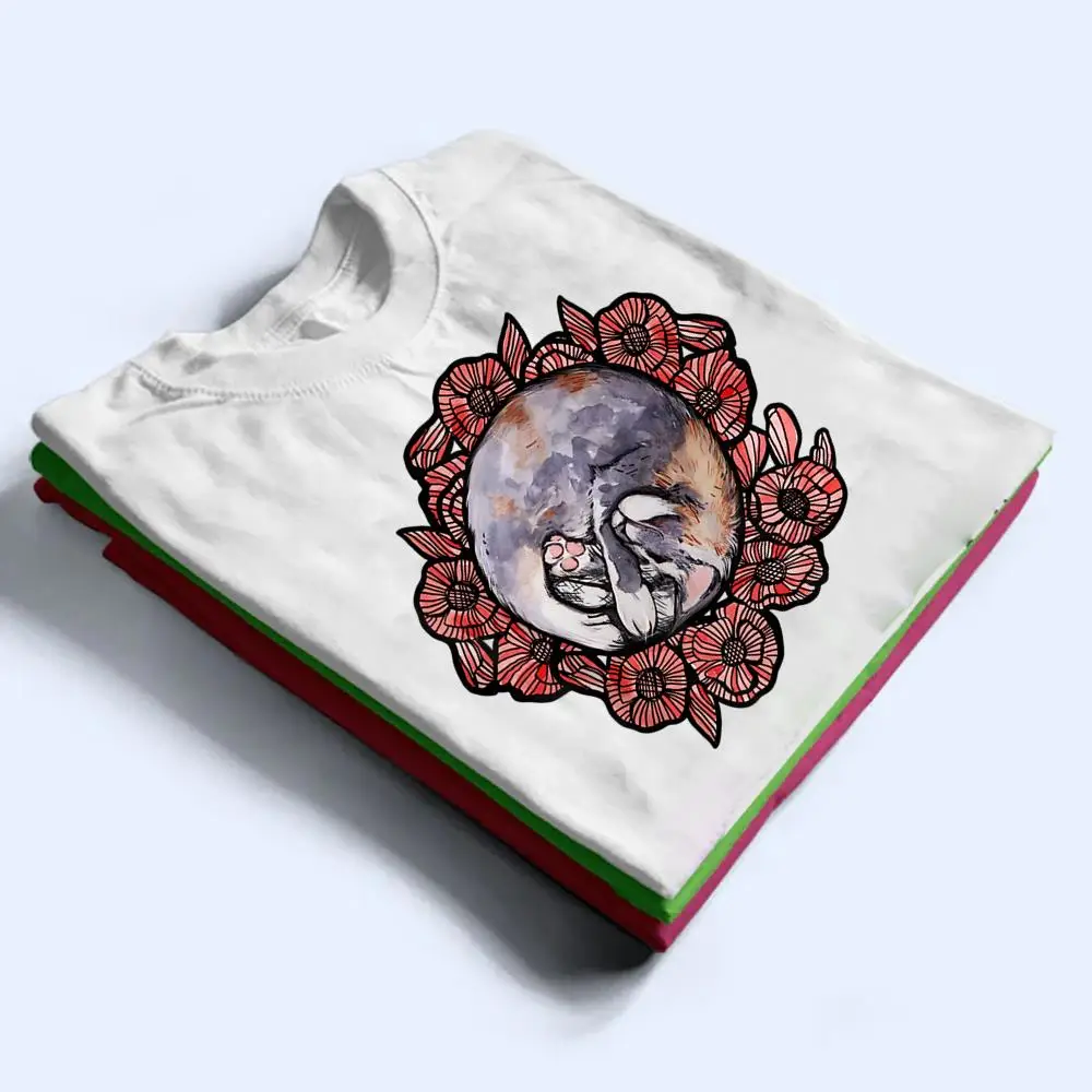 Kitty-Cat-Cuddles-Cats-Dilute-Calico-Maine-Coon-Poppy-T-Shirt-1 Kitty Cat Cuddles Cats Dilute Calico Maine Coon Poppy T Shirt