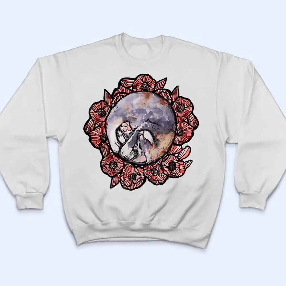 Kitty-Cat-Cuddles-Cats-Dilute-Calico-Maine-Coon-Poppy-T-Shirt-4 Kitty Cat Cuddles Cats Dilute Calico Maine Coon Poppy T Shirt