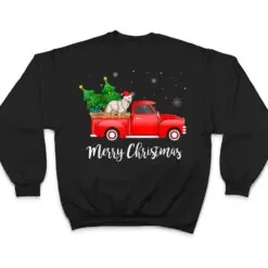 Kuvasz Dog Riding Red Truck Christmas Tree Xmas Dog Lover T Shirt Kuvasz Dog Riding Red Truck Christmas Tree Xmas Dog Lover T Shirt
