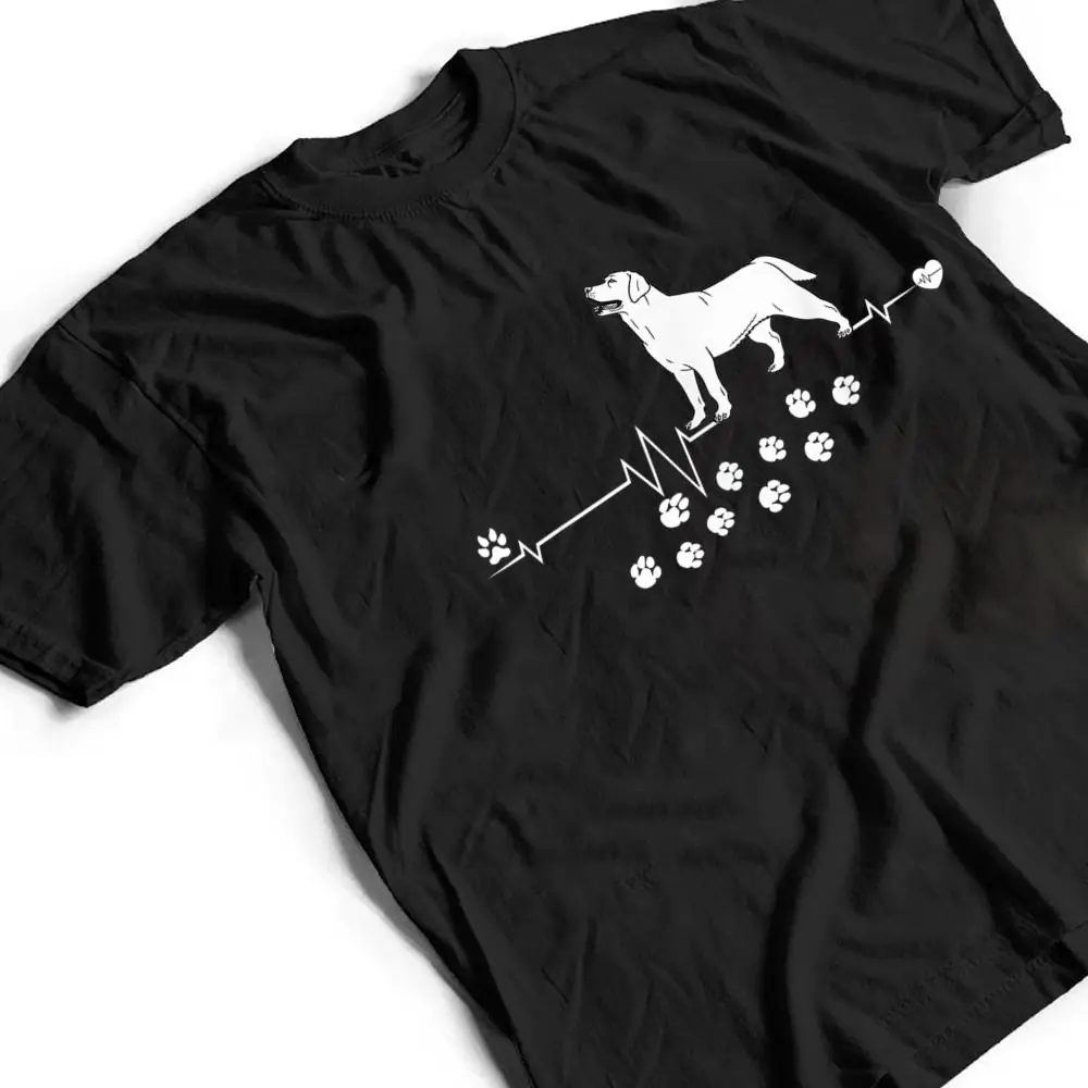 Labrador-Retriever-Dog-Heartbeat-Gift-Dogs-Breed-T-Shirt-2 Labrador Retriever Dog Heartbeat Gift Dogs Breed T Shirt