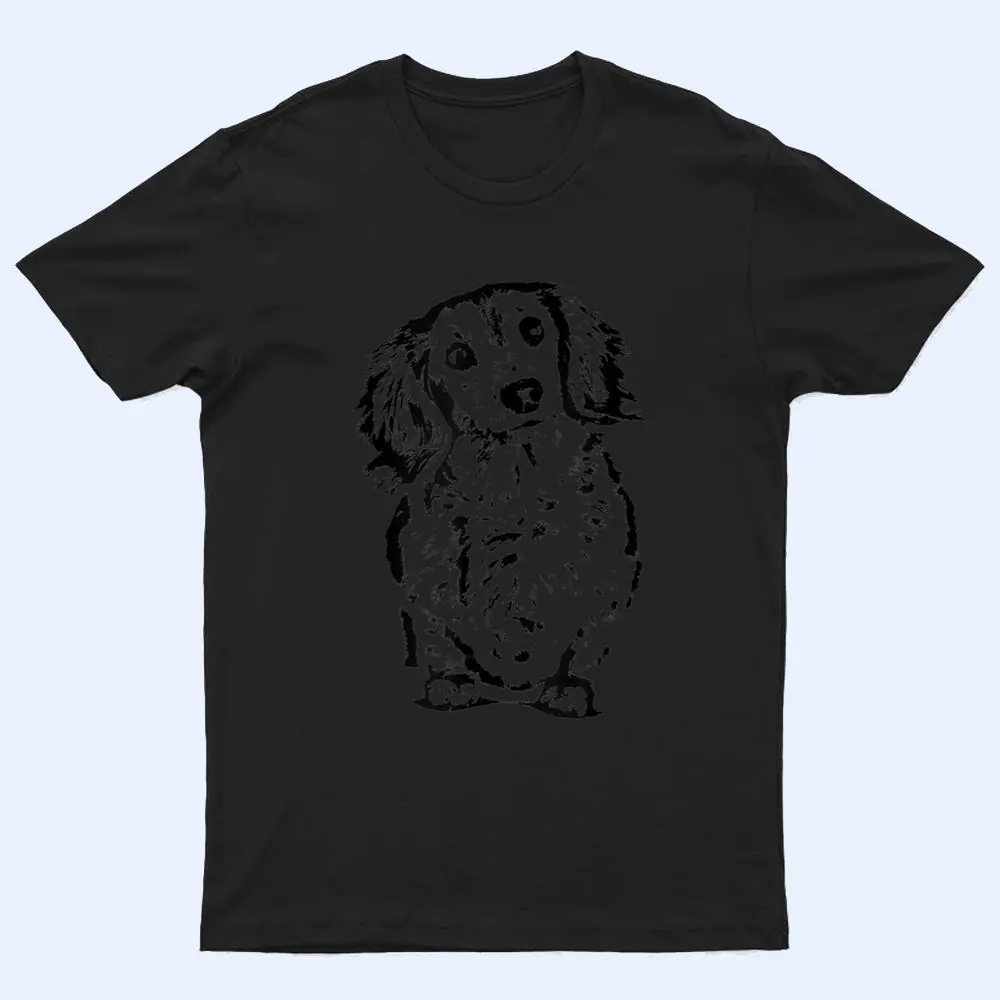 Long Hair Dachshund Lover Gift Doxie Mom Dad Cute Wiener Dog Ver 1 T Shirt Long Hair Dachshund Lover Gift Doxie Mom Dad Cute Wiener Dog Ver 1 T Shirt