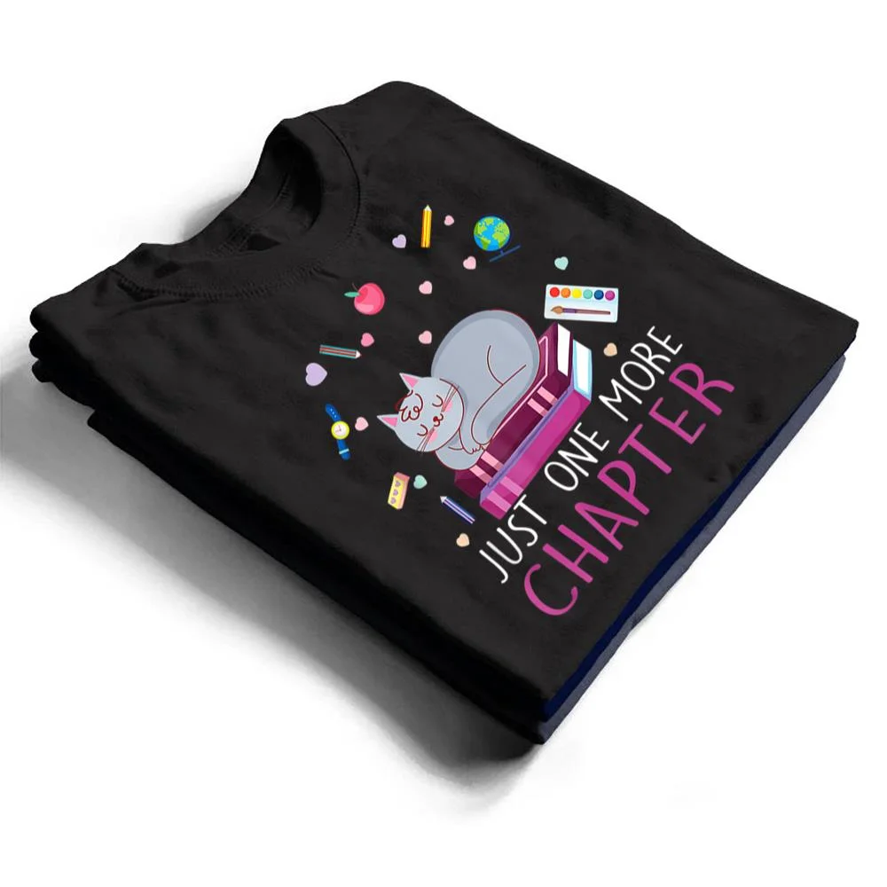 Lovely-Kitten-Book-And-Cat-Lover-One-More-Chapter-T-Shirt-1 Lovely Kitten Book And Cat Lover One More Chapter T Shirt