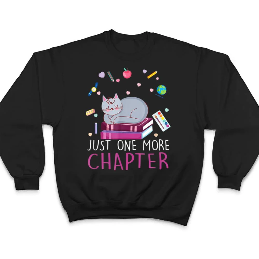 Lovely-Kitten-Book-And-Cat-Lover-One-More-Chapter-T-Shirt-4 Lovely Kitten Book And Cat Lover One More Chapter T Shirt
