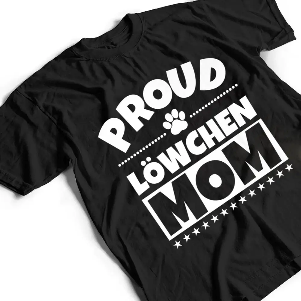 Lowchen-Dog-Mom-Proud-Funny-T-Shirt-2 Löwchen Dog Mom - Proud Funny T Shirt