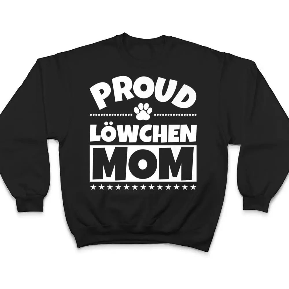 Lowchen-Dog-Mom-Proud-Funny-T-Shirt-4 Löwchen Dog Mom - Proud Funny T Shirt