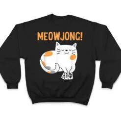 Mahjong Cat Player Board Game Mah-Jongg China Solitaire T Shirt Mahjong Cat Player Board Game Mah-Jongg China Solitaire T Shirt