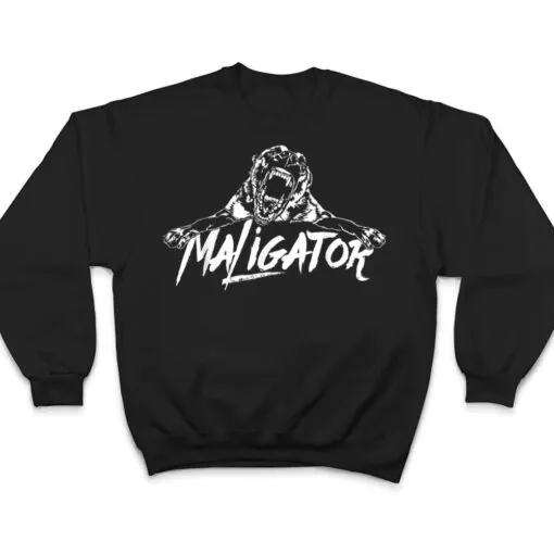 Maligator Belgian Malinois Dog Hund T Shirt