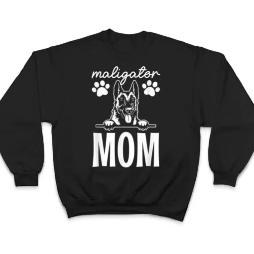 Maligator Mom Dog Funny T Shirt