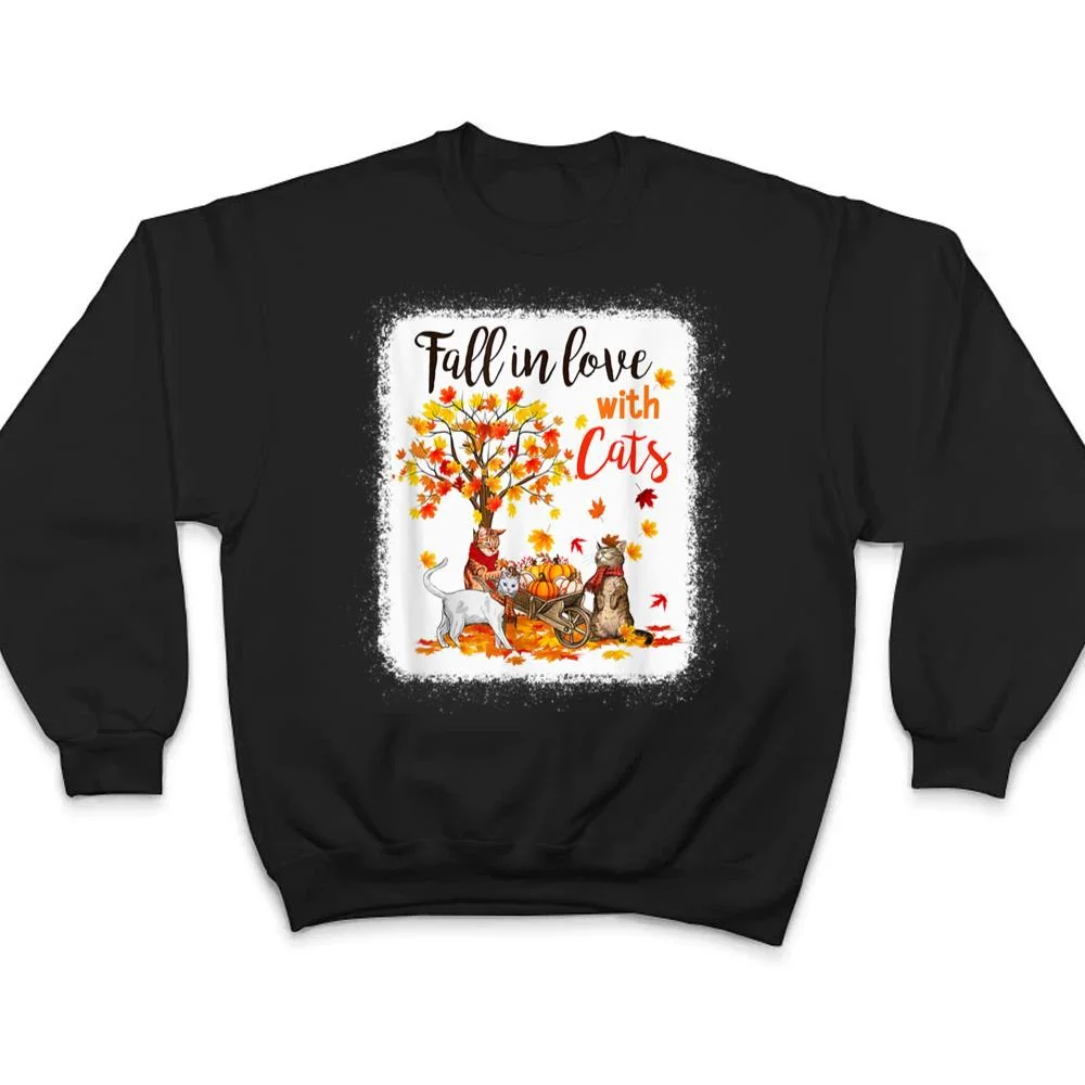 Maple-Cat-Leaf-Fall-Hello-Autumn-Bicycle-T-Shirt-4 Maple Cat Leaf Fall Hello Autumn Bicycle T Shirt