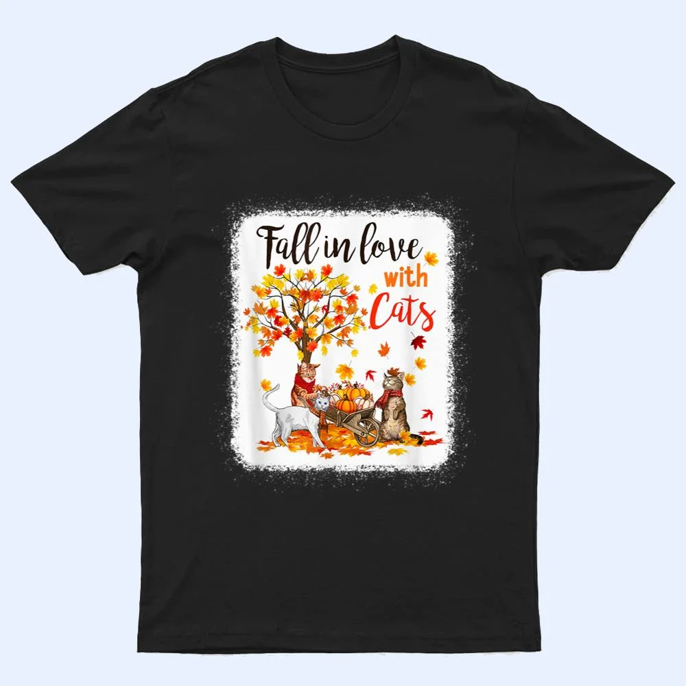 Maple Cat Leaf Fall Hello Autumn Bicycle T Shirt Maple Cat Leaf Fall Hello Autumn Bicycle T Shirt