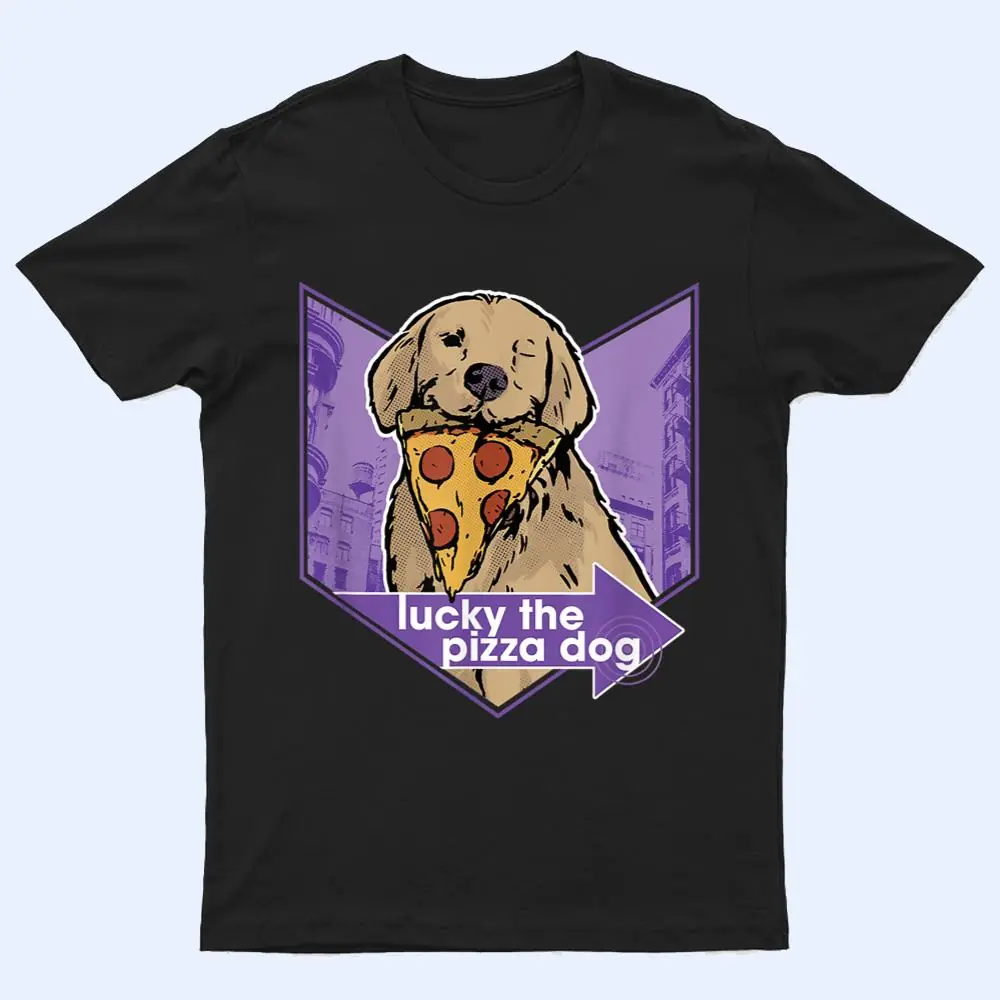 Marvel Hawkeye Disney Plus Lucky The Pizza Dog Chevron T Shirt Marvel Hawkeye Disney Plus Lucky The Pizza Dog Chevron T Shirt