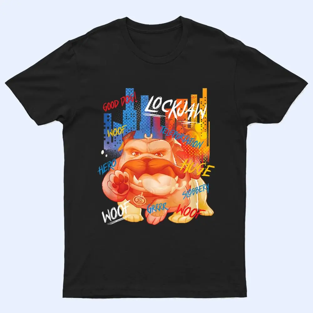 Marvel Rising Secret Lockjaw Good Dog Graffiti T Shirt Marvel Rising Secret Lockjaw Good Dog Graffiti T Shirt