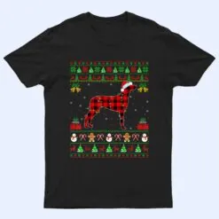 Matching Buffalo Plaid Ugly Weimaraner Dog Christmas Pajama T Shirt