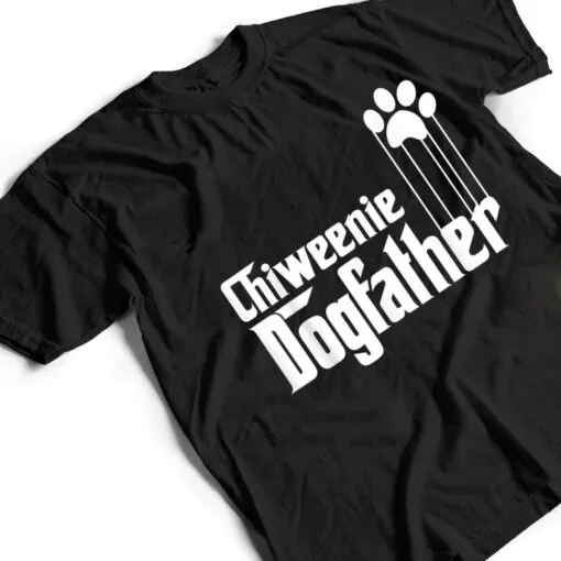 Mens Chiweenie Dog Dad Gifts T Shirt