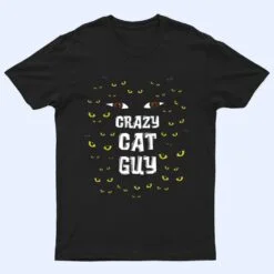 Mens Crazy Cat Guy & Cat Daddy T Shirt