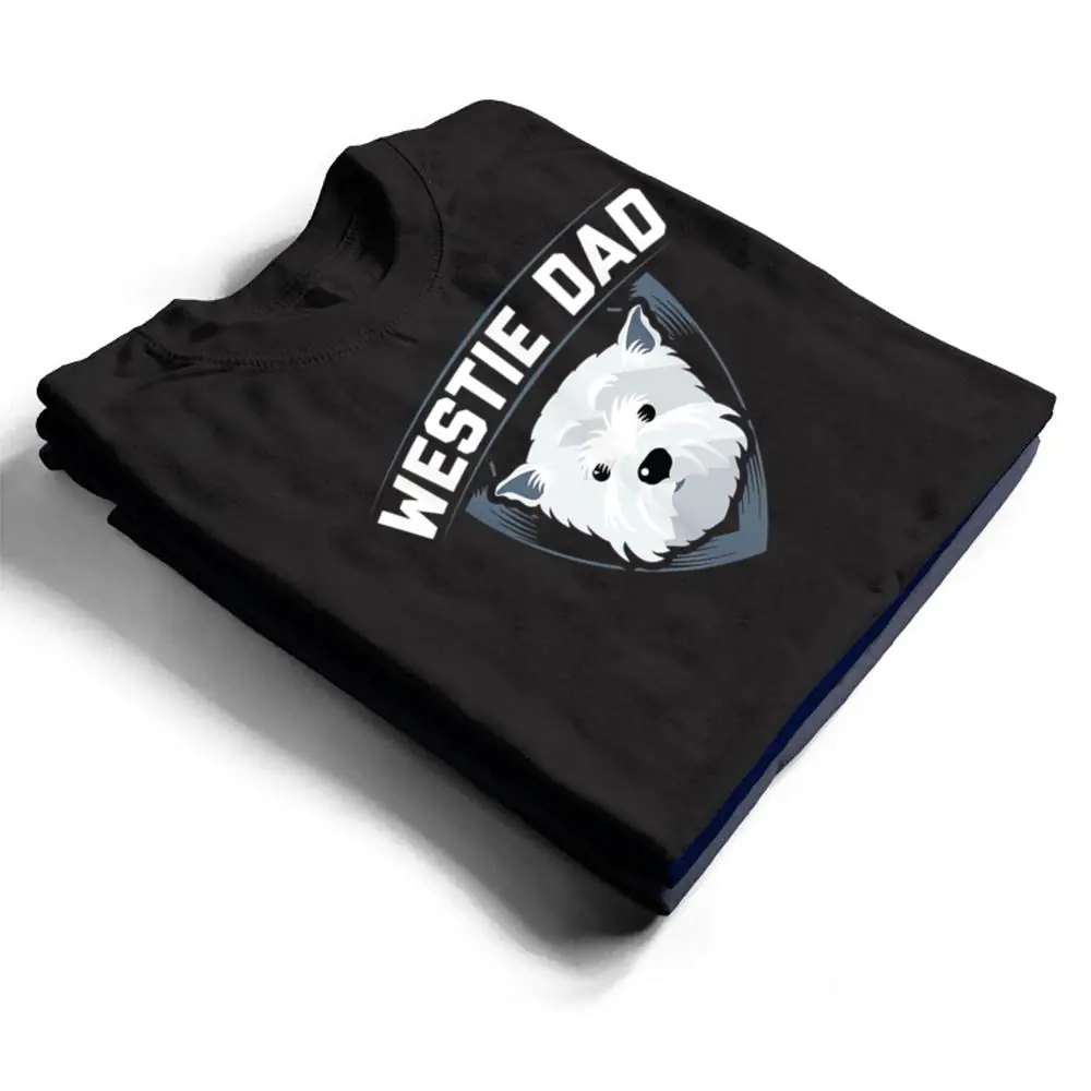 Mens-Westie-Dad-Dog-Owner-West-Highland-White-Terrier-T-Shirt-1 Mens Westie Dad Dog Owner West Highland White Terrier T Shirt