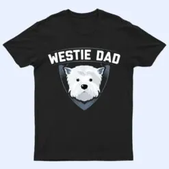 Mens Westie Dad Dog Owner West Highland White Terrier T Shirt