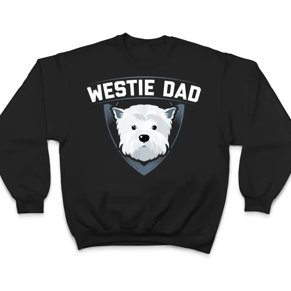 Mens-Westie-Dad-Dog-Owner-West-Highland-White-Terrier-T-Shirt-4 Mens Westie Dad Dog Owner West Highland White Terrier T Shirt