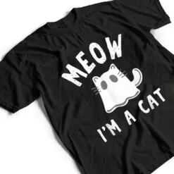 Meow I M A Cat Halloween Costume T Shirt Meow I M A Cat Halloween Costume T Shirt
