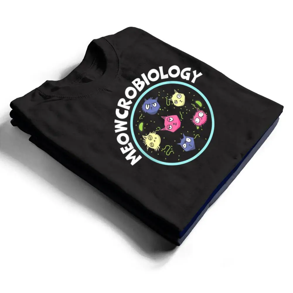 Meowcrobiology-Science-Lover-Microbiology-Scientist-Cat-T-Shirt-1 Meowcrobiology Science Lover Microbiology Scientist Cat T Shirt