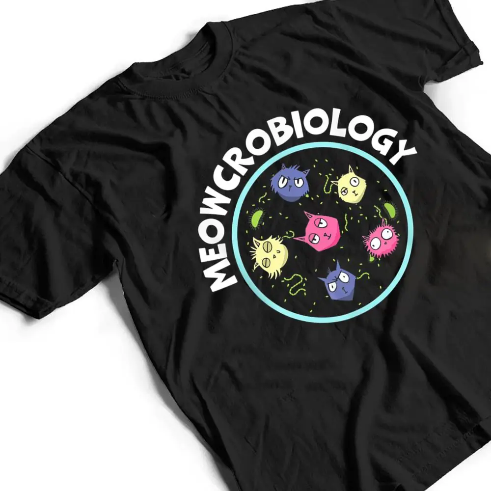 Meowcrobiology-Science-Lover-Microbiology-Scientist-Cat-T-Shirt-2 Meowcrobiology Science Lover Microbiology Scientist Cat T Shirt