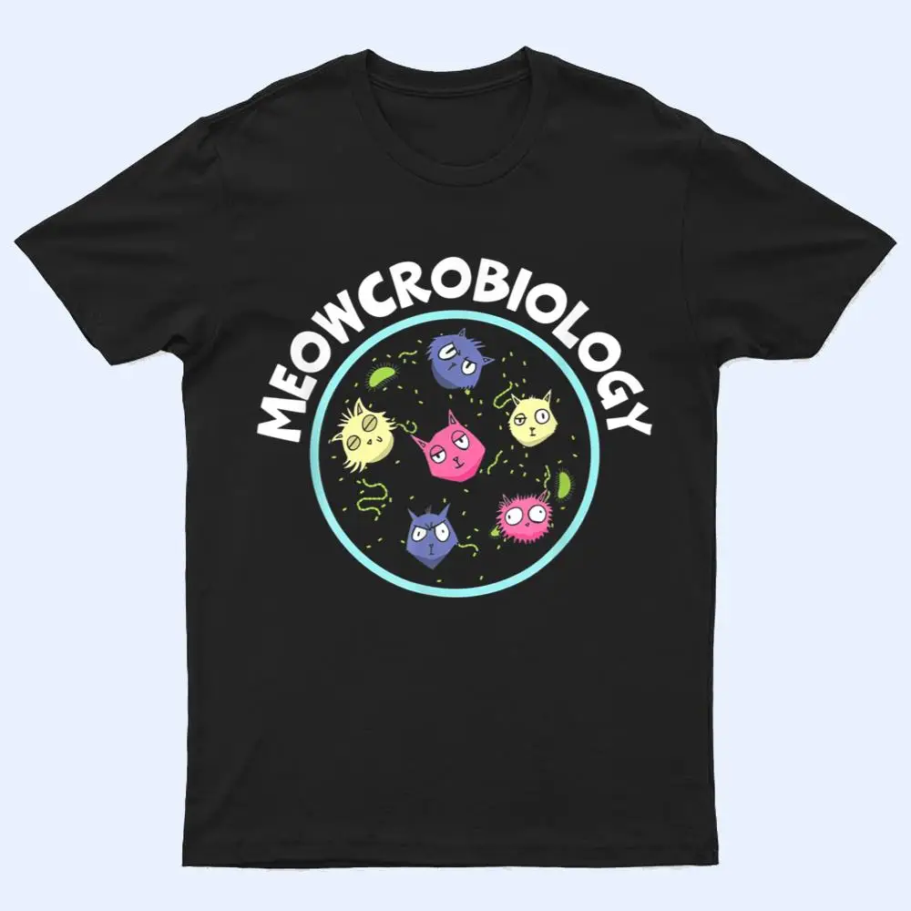 Meowcrobiology Science Lover Microbiology Scientist Cat T Shirt Meowcrobiology Science Lover Microbiology Scientist Cat T Shirt