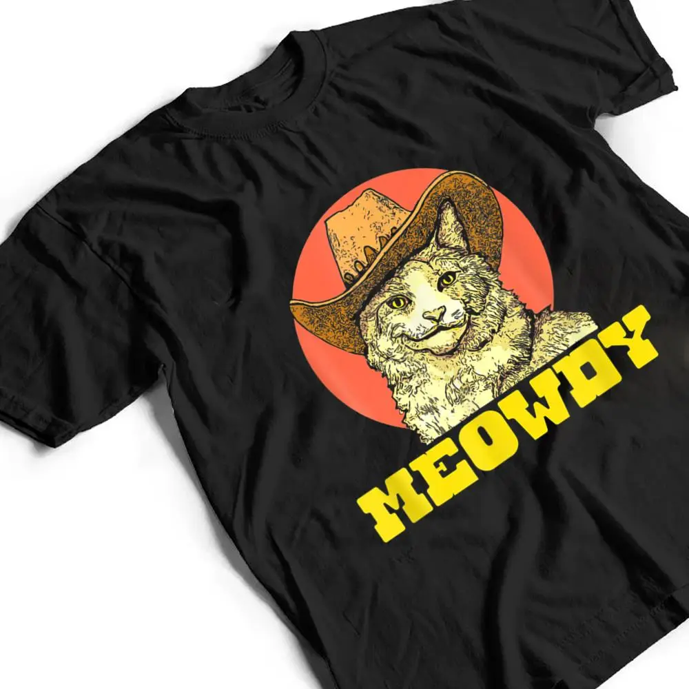 Meowdy-Funny-Classic-Country-Cowboy-Cat-Western-Vibe-T-Shirt-2 Meowdy Funny Classic Country Cowboy Cat Western Vibe T Shirt