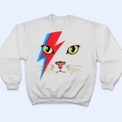 Meowie Bowie Cat Retro Kitty Cat Funny Glam Rock Music T Shirt Meowie Bowie Cat Retro Kitty Cat Funny Glam Rock Music T Shirt