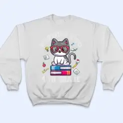 Meowing Into 4H Grade Funny Back O School Cat Lovers T Shirt Meowing Into 4H Grade Funny Back O School Cat Lovers T Shirt