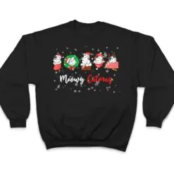 Meowy Catmas Funny Christmas Cat Kitten Lover Kids Mom Dad T Shirt Meowy Catmas Funny Christmas Cat Kitten Lover Kids Mom Dad T Shirt