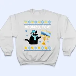 Meowzel Tov Chanukah Jewish Black Cat Hanukkah T Shirt Meowzel Tov Chanukah Jewish Black Cat Hanukkah T Shirt