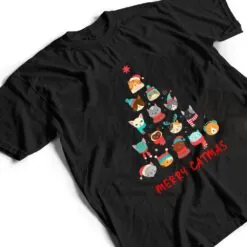 Merry Catmas Cat Christmas Tree Feline Festive T Shirt Merry Catmas Cat Christmas Tree Feline Festive T Shirt
