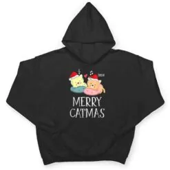 Merry Catmas Pajama Christmas Lights Funny Holiday Cat Mom T Shirt Merry Catmas Pajama Christmas Lights Funny Holiday Cat Mom T Shirt