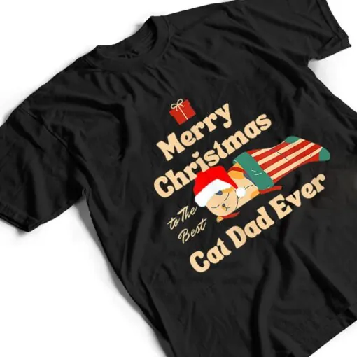 Merry Christmas Cat Friends T Shirt