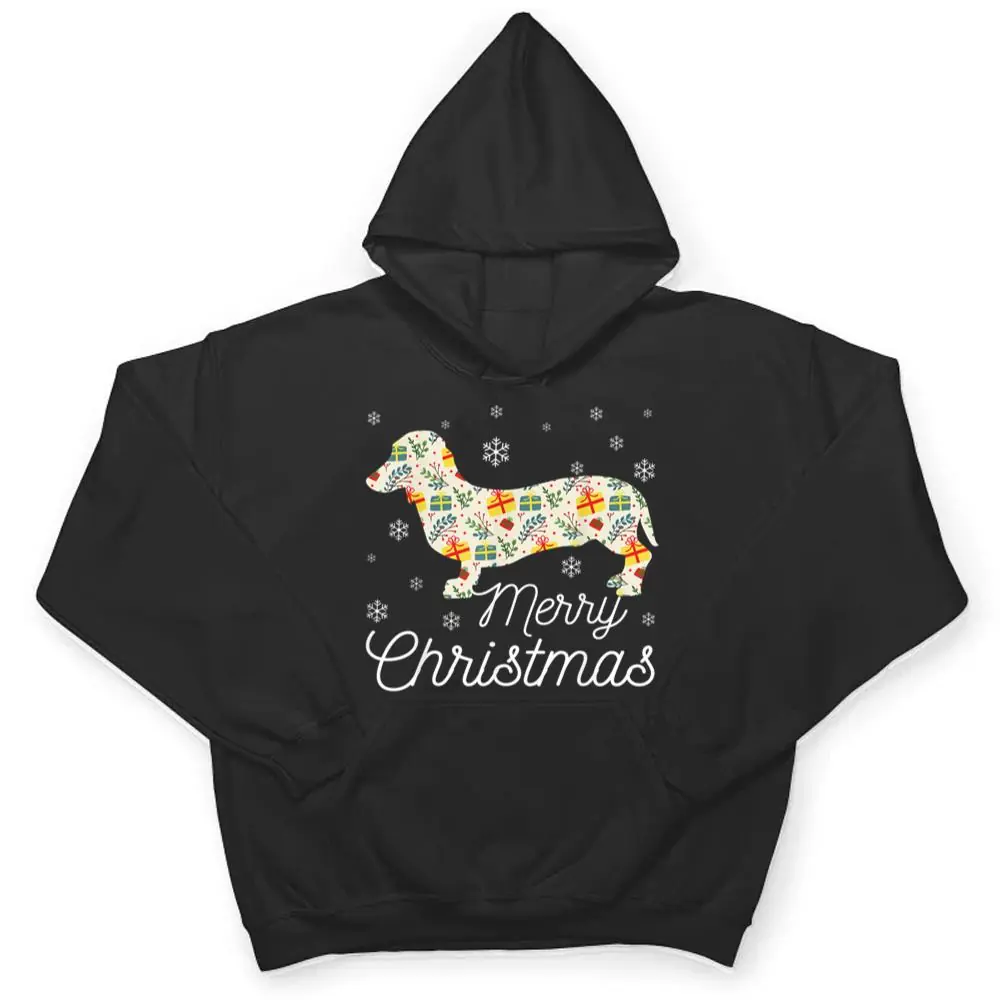 Merry-Christmas-Pajama-Funny-Dachshund-Dog-Gifts-T-Shirt-3 Merry Christmas Pajama Funny Dachshund Dog Gifts T Shirt