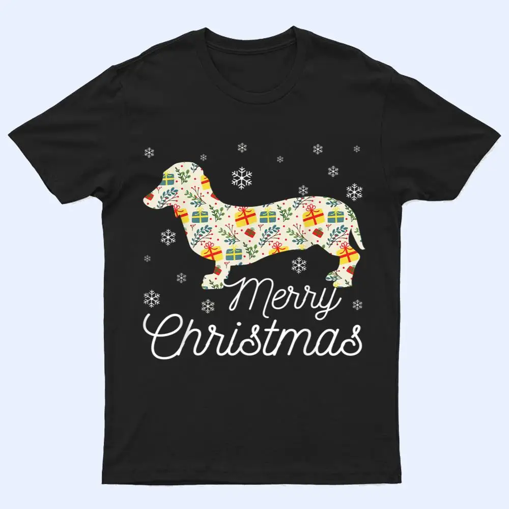 Merry Christmas Pajama Funny Dachshund Dog Gifts T Shirt Merry Christmas Pajama Funny Dachshund Dog Gifts T Shirt