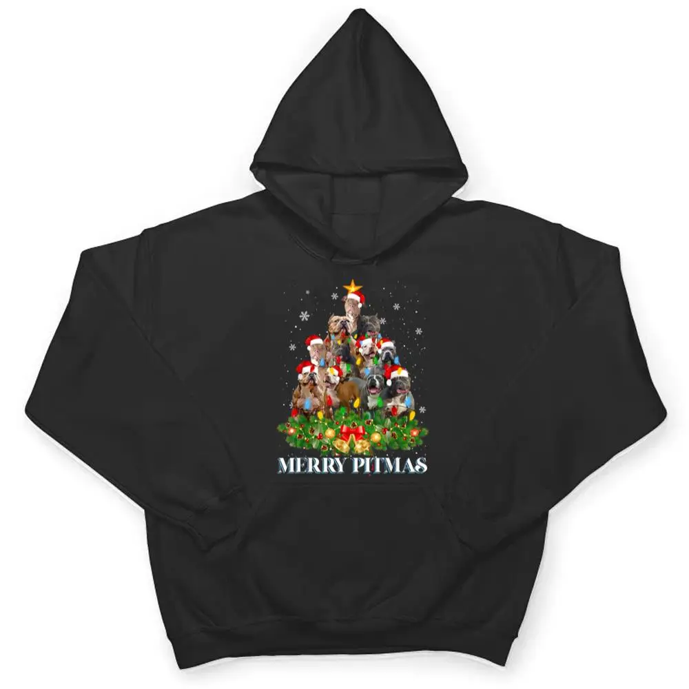 Merry-Pitmas-Pitbull-Dog-Ugly-Christmas-Tree-Dogs-T-Shirt-3 Merry Pitmas Pitbull Dog Ugly Christmas Tree Dogs T Shirt