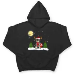 Miniature Schnauzer Christmas Lights Santa Xmas Dog Lover T Shirt Miniature Schnauzer Christmas Lights Santa Xmas Dog Lover T Shirt