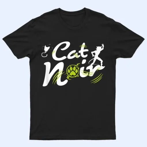 Miraculous Ladybug Cat Noir Stylized Paw T Shirt