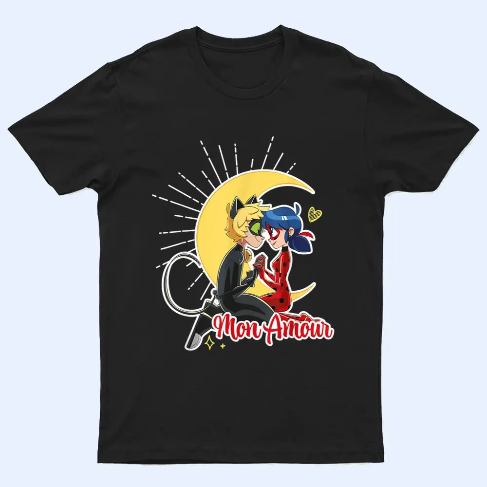 Miraculous Ladybug & Cat Noir Valentine's Day T Shirt Miraculous Ladybug & Cat Noir Valentine's Day T Shirt