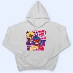 Miraculous Ladybug Chibi Collection You and Me forever T Shirt Miraculous Ladybug Chibi Collection You and Me forever T Shirt