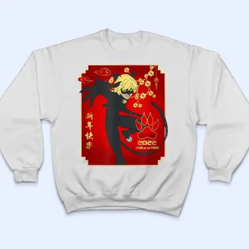 Miraculous Ladybug Lunar New Year with Cat Noir T Shirt