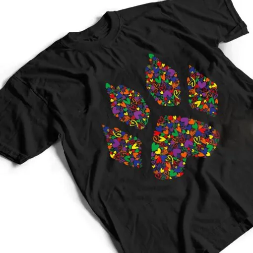 Miraculous Ladybug Rainbow Collection Cat Noir Paw T Shirt