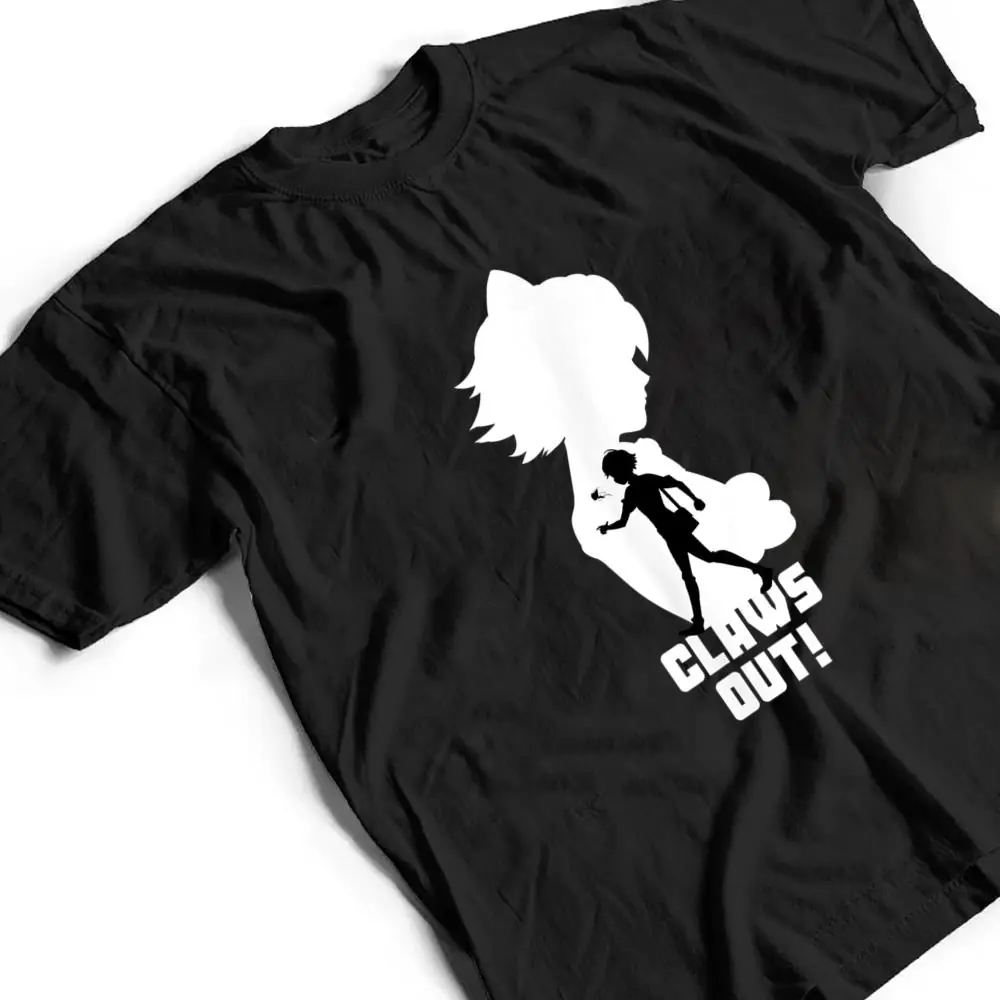 Miraculous-Ladybug-Silhouette-Cat-Noir-Claws-Out-T-Shirt-2 Miraculous Ladybug Silhouette Cat Noir Claws Out T Shirt