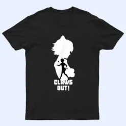 Miraculous Ladybug Silhouette Cat Noir Claws Out T Shirt