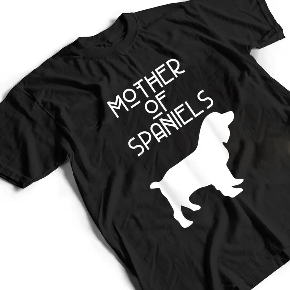 Mother-Of-Spaniels-ACR137c-Dog-T-Shirt-2 Mother Of Spaniels ACR137c Dog T Shirt